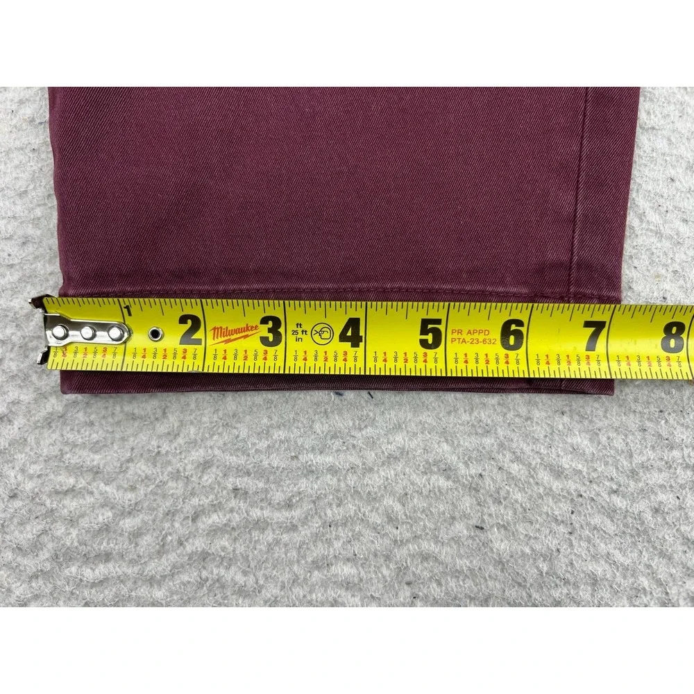 Banana Republic Pants Mens 36x30 Red Tapered Rapid Movement Chino Stretch Casual